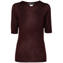 Fabiana Filippi Womens Close Knit Short Sleeve Sweater FARFETCH