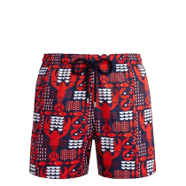 VILEBQUIN mens lobster printed swimsuit FARFETCH Fat Chic