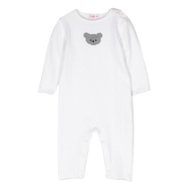 Il Gufo Tong costume teddy bear patterned cotton conjoined FARFECH hair chic