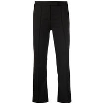 Lady Blanca Vita with pleated ruffles ankle Western pants FARFETCH Fat Chic