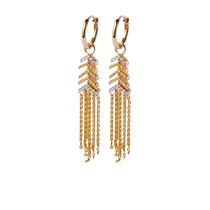 Annoushka Womens Deco Shimmy 18K Yellow Gold Diamond Round Earrings FARFETCH