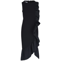 Akris Punto Womens Ruffle Detailed Midi Dress FARFETCH