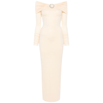 MANURI Womens Amara Buckle Maxi Dress FARFETCH