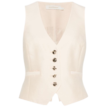 Zimmermann Womens Natura Wool Silk Blended Vest FARFETCH