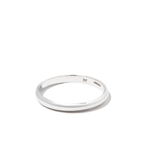 Spinelli Kilcollin Mens Half Round 18K White Gold Ring FARFETCH