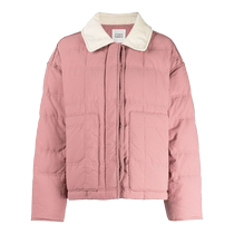 STUDIO TOMBOY Lamp Wick Suede Collar Quilted Down Jacket FARFETCH Hair Chic