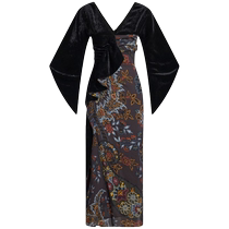 Etro Womens Paisley Contrast Print Dress FARFETCH