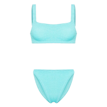Hunza G Womens Xandra Ruched Bikini Set FARFETCH