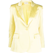 P A R O S H Womens satin design blazer FARFETCH