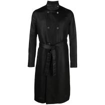 SASAO mens double row buckle waist jacket FARFETCH Fat Chic