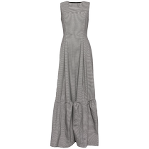 SAIID KOBEISY Womens printed gabardine maxi dress FARFETCH