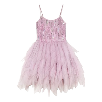 Final Sale]Tutu Du Monde Childrens Plume Sequin Embellished Tulle Dress FARFETC