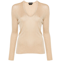Tom Ford womens V-neck ribbed sweater FARFETCH
