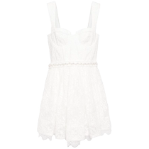 Alice Olivia Womens Hope Floral Lace Mini Dress FARFETCH