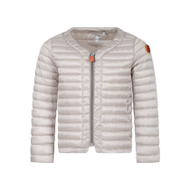 SAVE THE DUCK Dress Logo applied with flower filling jacket FARFETCH Fat Chic