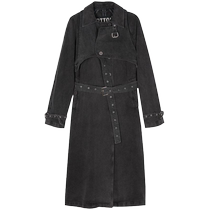 Ottolinger womens denim trench coat FARFETCH