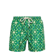 Peninsula Swimwear男士Rapallo 图案印花泳裤FARFETCH发发奇