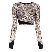 Duskii womens overlapping design swimsuit top FARFETCH