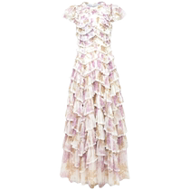 Needle Thread Womens Floral Print Ruffle Dress FARFETCH