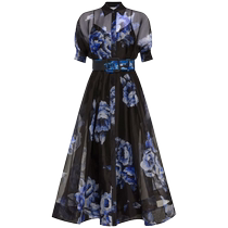 Rebecca Vallance Womens Florentine floral print silk chiffon dress is amazing