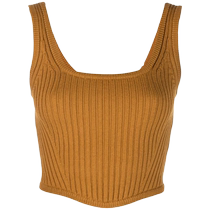 Forte Forte Womens Ribbed Knit Cropped Top FARFETCH