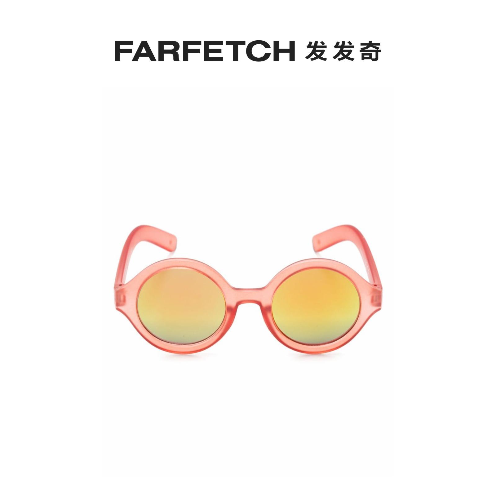 Molo Children Dress Round Frame Colored Lenses Sunglasses FARFETCH Hair Chic-Taobao