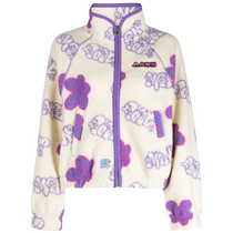 Aape Womens Graphic Printed Fleece Jacket FARFETCH