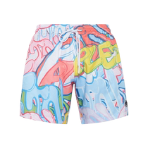 Philipp Plein mens Graffiti printed swimsuit FARFETCH Fat Chic