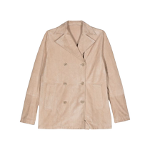 S W O R D 6 6 44 womens double-breasted suede jacket FARFETCH