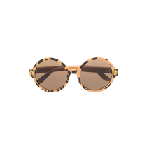 Mini Rodini childrens clothing BAO WEN round frame sunglasses FARFETCH