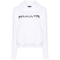 Mugler Womens Patch Hoodie FARFETCH