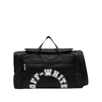 Off-White mens logo printed hollow travel bag FARFETCH