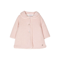 Paz Rodriguez childrens Peter Pan collar knitted jacket FARFETCH