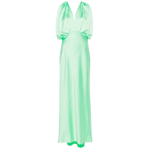 Pinko Womens Dolcetto Satin Dress FARFETCH