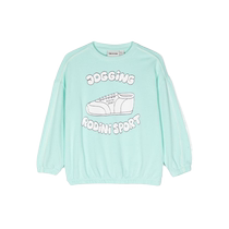 Mini Rodini childrens clothing logo printed cotton sweatshirt FARFETCH