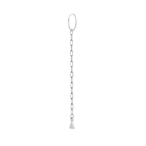 Coup De Coeur Womens Thin Chain Earrings FARFETCH
