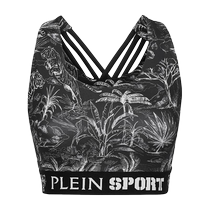 Plein Sport Womens Graphic Printed Cotton Sports Tank Top FARFETCH