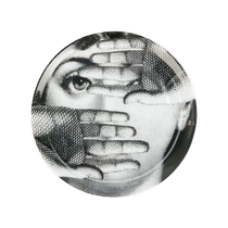 Fornasetti Face Print Plate FARFETCH