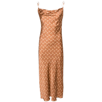 Marine Serre Womens Crescent Print Maxi Dress FARFETCH