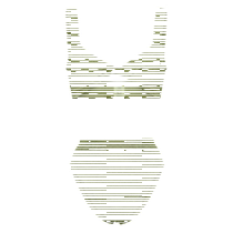 Hunza G Womens Jamie Swirl Detail Bikini Set FARFETCH