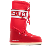 Point à chaud unique ] Moon Boot dames Logo multicolore des bottes de neige chaudes SNOW BOOTS FARFETCH Hair Chili