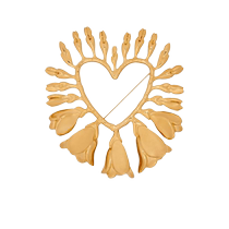 Oscar De La Renta Womens Wisteria Polished Brooch FARFETCH