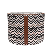 Missoni Home Belfast Zigzag Pattern Round Chair and Stool FARFETCH