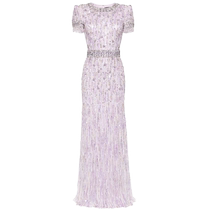 Jenny Packham Womens Roxy Sequin Embellished Dress FARFETCH
