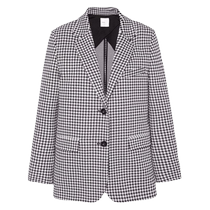 Rosetta Getty Womens Plaid Tailored Blazer FARFETCH