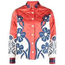 Double J Womens Edie floral print quilted jacket FARFETCH