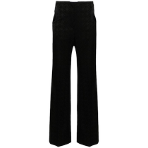 Ms. Marine Serre Ms. Moon Diamant jacquard Western pants FARFETCH Fat Chic