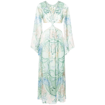 Camilla Womens Floral Print Silk Maxi Dress FARFETCH