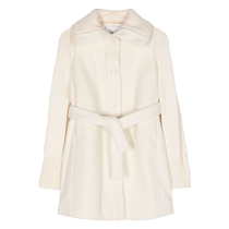 Eleventy Kids childrens belted single-breasted jacket FARFETCH