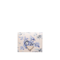 Prada Prada womens floral print leather wallet FARFETCH